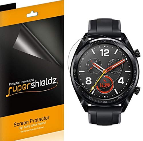 (6 Pack) Supershieldz for Huawei (Watch GT Active) Screen Protector, High Definition Clear Shield (PET)