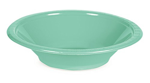 Creative Converting 318881 PREMIUM PL BOWLS 12 OZ, Fresh Mint