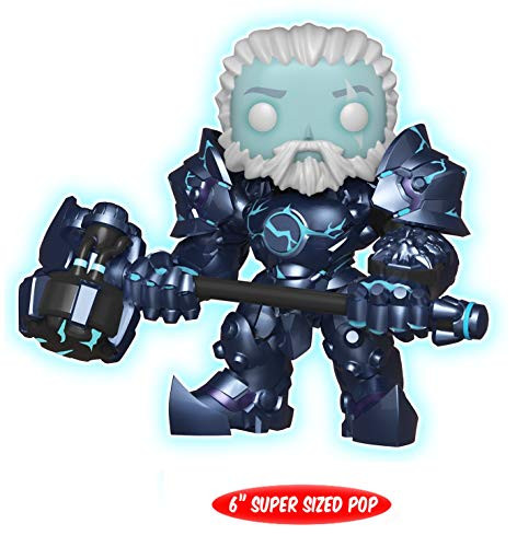 NYCC 2018 - Funko POP Games: Overwatch - Reinhardt [6 Inch Glow In The Dark] #400 - Shared Exclusive!