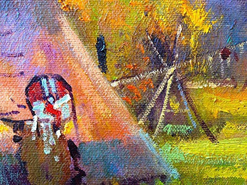 Posterazzi PDXMJMMAC00028SMALL Paint Closeup X Photo Print, 24 x 18, Multi
