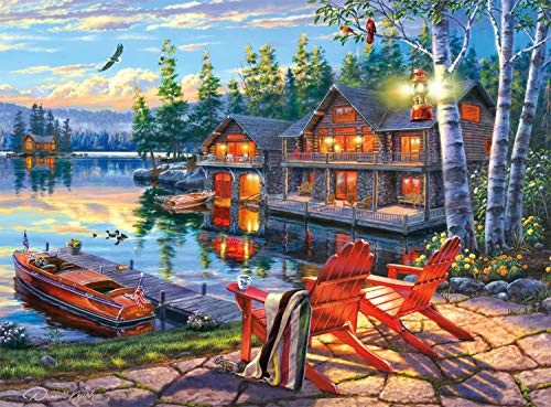 Buffalo Games - Darrell Bush - Loon Lake - 1000 Piece Jigsaw Puzzle