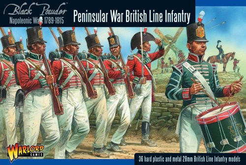 Peninsular War British Line Infantry - Black Powder