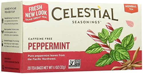 Celestial Seasonings Caffeine Free Peppermint Natural Herbal Tea 20 ea Celestial Seasonings Caffeine Free Peppermint Natural Herbal Tea 20 ea