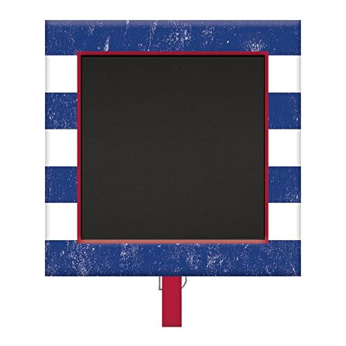 Nautical Party Chalkboard Clips, 3" x 3", 8 Ct.