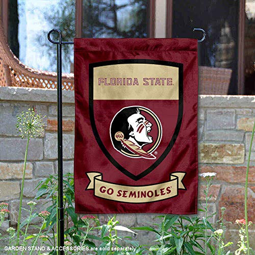 College Flags & Banners Co. Florida State Seminoles Shield Garden Flag