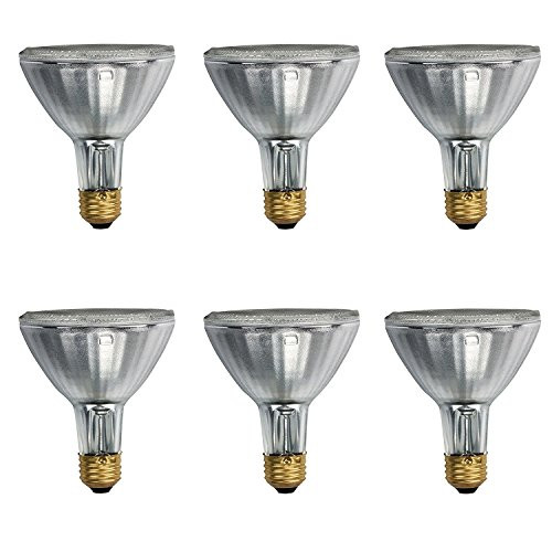 Philips 419747 EcoVantage PAR30 Long Neck 39 Watt (50 Watt Equivalent) 25 Degree Halogen Flood Light Bulb (6 Pack)