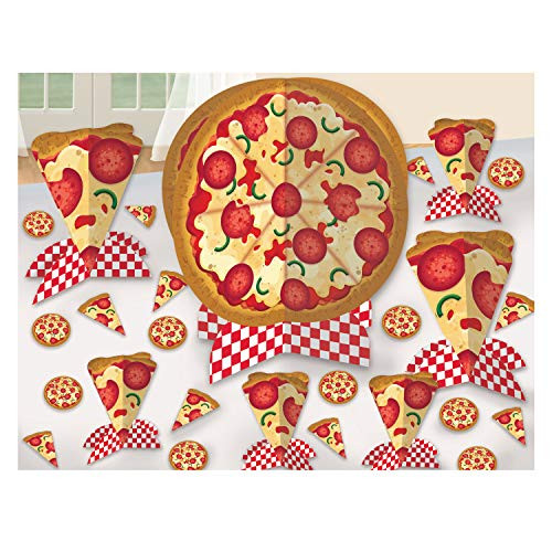 Amscan Pizza Party Table Decorating Kit (1)