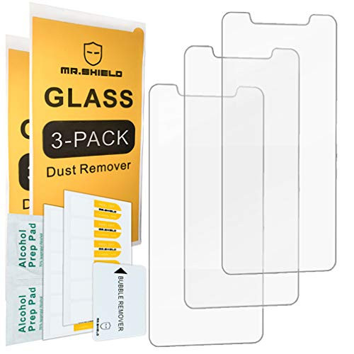 [3-Pack]-Mr.Shield for Nokia (5.1 Plus) [Tempered Glass] Screen Protector with Lifetime Replacement