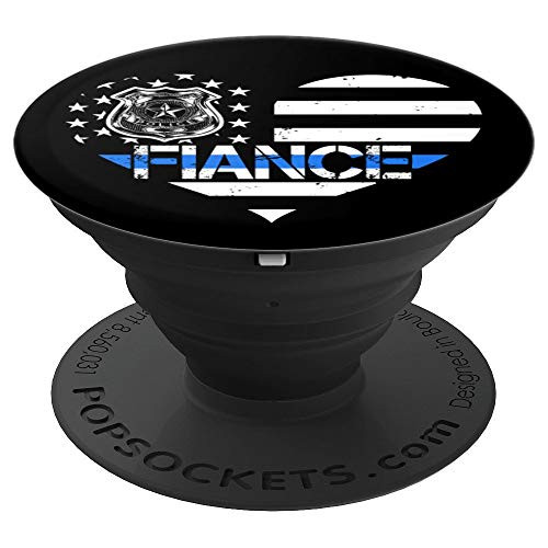 Police Officer Fiance Blue Line US Flag Proud Cop's Fiance PopSockets Grip and Stand for Phones and Tablets Police Officer Fiance Blue Line US Flag Proud Cop's Fiance PopSockets Grip and Stand for Phones and Tablets