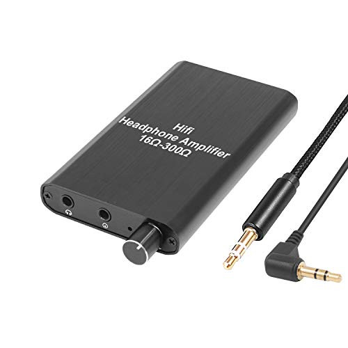 Headphone Amplifier, Portable Headphone amp 3.5mm Stereo Audio Out? Powered Dual-Output with Lithium Battery and 2-Level Boost?Headphone Amplifier for iPhone, iPod, iPad?MP3?MP4 and Computers