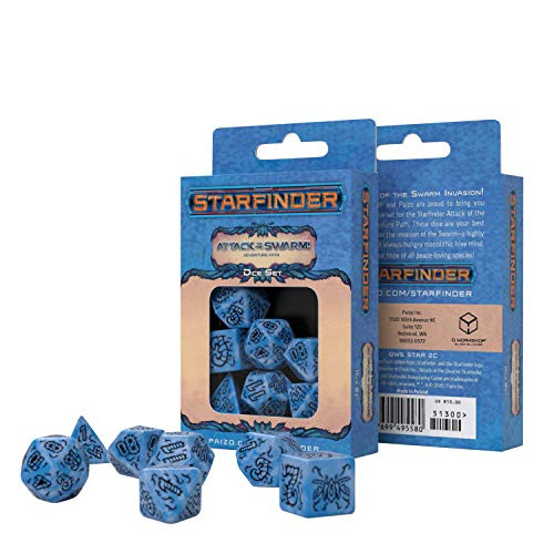 Q-Workshop Starfinder Attack of The Swarm Dice Set
