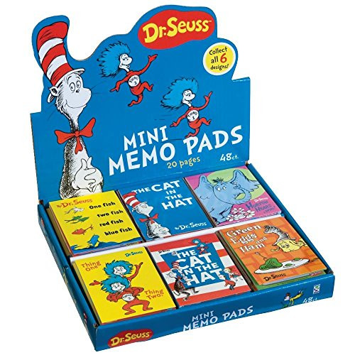 Raymond Geddes Dr. Seuss Mini Memo Pad (Pack of 48)