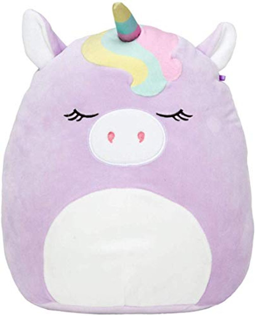 Squishmallow Kellytoy - Super Soft Plush Toy Animal Pillow Pal Pillow Buddy Stuffed Animal Birthday Gift Holiday (8", Silvia The Purple Unicorn)