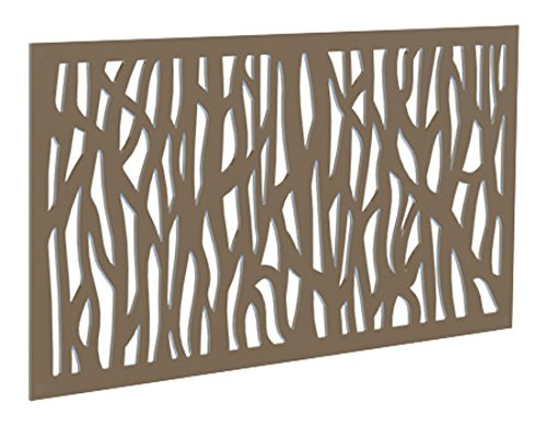 YardSmart 73004793 Decorative Screen Panel 2X4-Sprig, Saddle
