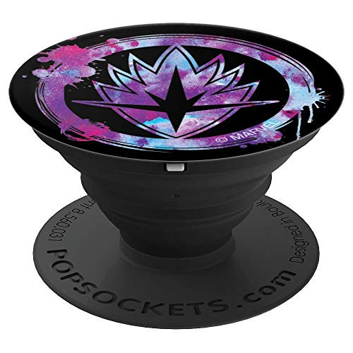 Marvel Guardians of the Galaxy Purple Paint Splatter Icon PopSockets Grip and Stand for Phones and Tablets