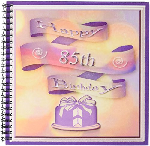 3dRose db_24436_1 Ribbon and Cake Happy 85th Birthday Drawing Book, 8 by 8-Inch 3dRose db_24436_1 Ribbon and Cake Happy 85th Birthday Drawing Book, 8 by 8-Inch