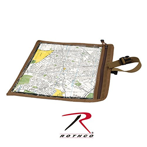Rothco Map and Document Case, Coyote Brown