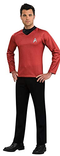 Rubie's Star Trek Into Darkness Scotty Shirt With Emblem, Red, Small Costume
