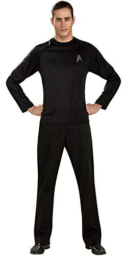 Rubie's Star Trek Into Darkness Uniform Shirt, Black, Medium Costume