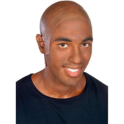 Rubie's Costume Co Latex Dark Skin Head Costume, Standard
