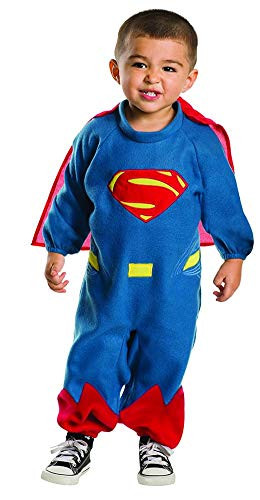 Rubie's Costume Dawn of Justice Superman EZ-On Costume Romper, 2T, Toddler