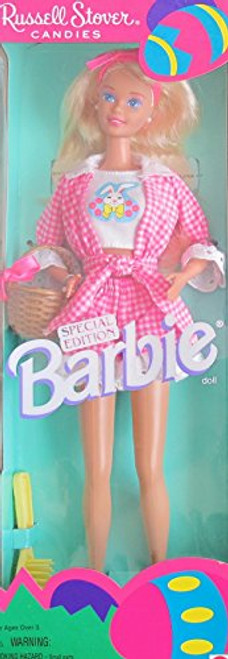 Russell Stover Candies BARBIE Doll Special Edition w Pink-White Outfit (1995) Russell Stover Candies BARBIE Doll Special Edition w Pink-White Outfit (1995)