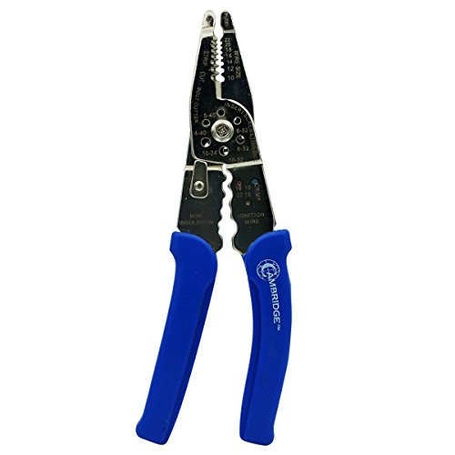 Cambridge 9" Spring-Loaded Crimper/Stripper