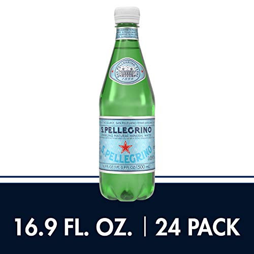 S.Pellegrino Sparkling Natural Mineral Water, 16.9 fl oz. (24 Pack)