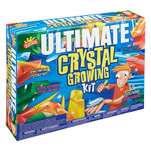 Scientific Explorer Ultimate Crystal Growing Kids Science Experiment Kit Scientific Explorer Ultimate Crystal Growing Kids Science Experiment Kit