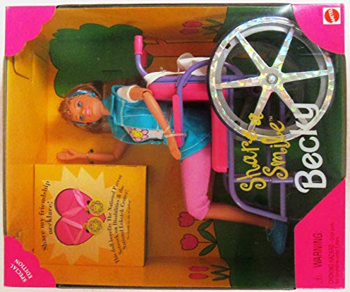 Mattel Barbie Becky Share a Smile Special Edition Doll (1996)