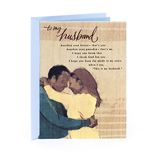 Hallmark Mahogany Religious Birthday Greeting Card for Husband (My Rock) Hallmark Mahogany Religious Birthday Greeting Card for Husband (My Rock)