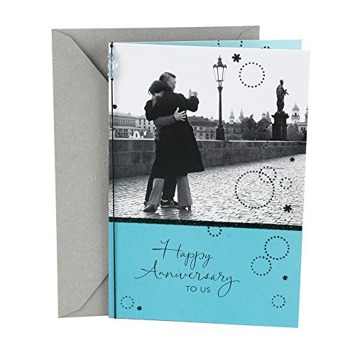 Hallmark Anniversary Card for Husband or Wife (Dancing Couple)