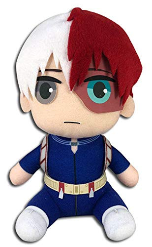 Great Eastern Entertainment My Hero Academia - Shoto Todoroki Hero Costume Sitting Plush 7''