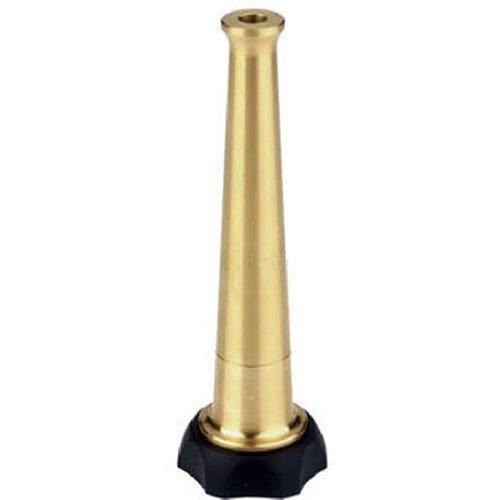Melnor Gilmour 06BJLGT Green Thumb Brass Jet Nozzle for Hose with Overmolded Swivel, 6-Inch