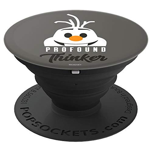 Disney Frozen 2 Olaf Profound Thinker PopSockets Grip and Stand for Phones and Tablets Disney Frozen 2 Olaf Profound Thinker PopSockets Grip and Stand for Phones and Tablets