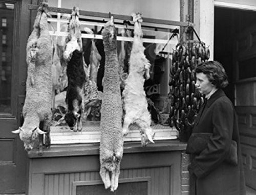Posterazzi Side Profile of a Mature Woman Standing at a Butcher Shop Poster Print (18 x 24) Varies Posterazzi Side Profile of a Mature Woman Standing at a Butcher Shop Poster Print (18 x 24) Varies