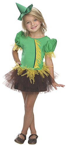 Rubies Wizard of Oz 75th Anniversary Collection Scarecrow Tutu Dress Costume, Child Small