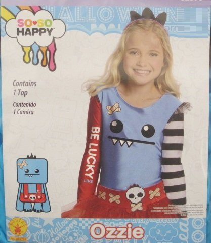 Rubies So-So Happy Ozzie Costume Top, Child Medium/Large