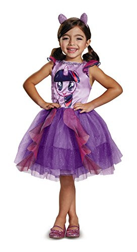 Twilight Sparkle Movie Toddler Classic Costume, Purple, Medium (3T-4T)