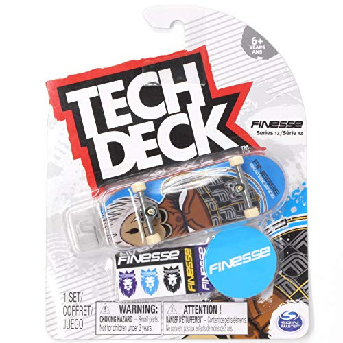 Mini Fingerboards Finesse Skateboards Series 12 Headphone Monkey Complete Deck