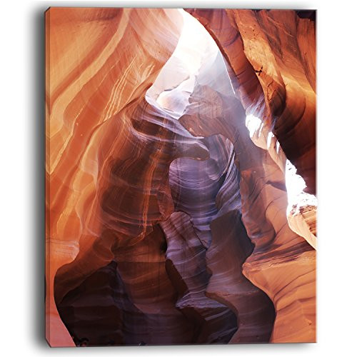 Design Art Canyon Antelope with Purple Sunlight Modern Landscape on Canvas Art Wall Photgraphy Artwork Print Design Art Canyon Antelope with Purple Sunlight Modern Landscape on Canvas Art Wall Photgraphy Artwork Print