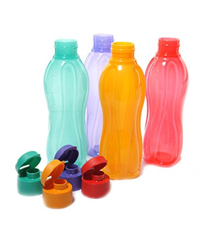 Tupperware 500Ml Fliptop Bottles (Set Of 4)