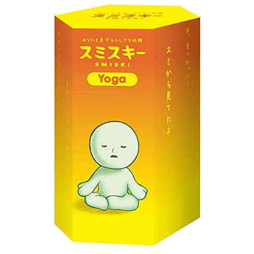 Dreams USA Smiski Glow in The Dark Mini Figure Yoga Series, 1 Assorted Blind Box