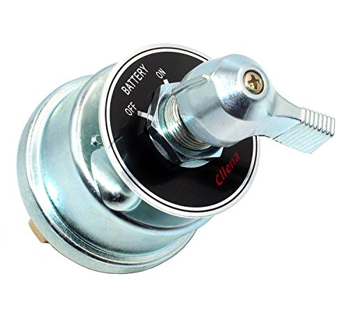 Cllena High Current Heavy-Duty Master Battery Disconnect Switch with Face Plate