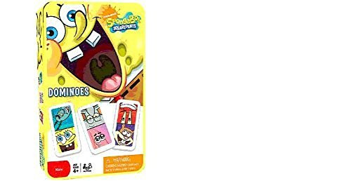 SpongeBob Squarepants Dominoes Game In Tin