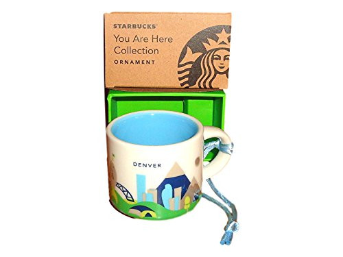 Starbucks Denver You Are Here Ornament Rare 2oz Cup