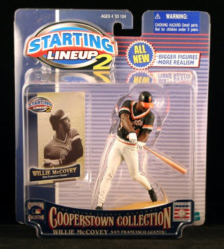 Starting Lineup Willie McCovey / SAN Francisco Giants 2001 MLB Cooperstown Collection 2 Action Figure & Exclusive Trading Card