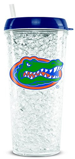 NCAA Florida Gators 16oz Crystal Freezer Tumbler with Lid and Straw NCAA Florida Gators 16oz Crystal Freezer Tumbler with Lid and Straw