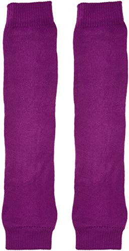 Forum Novelties Women's Neon Leg Warmers, Purple, One Size