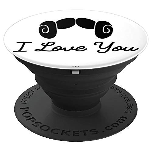 Star Wars Princess Leia Hair I Love You PopSockets Grip and Stand for Phones and Tablets